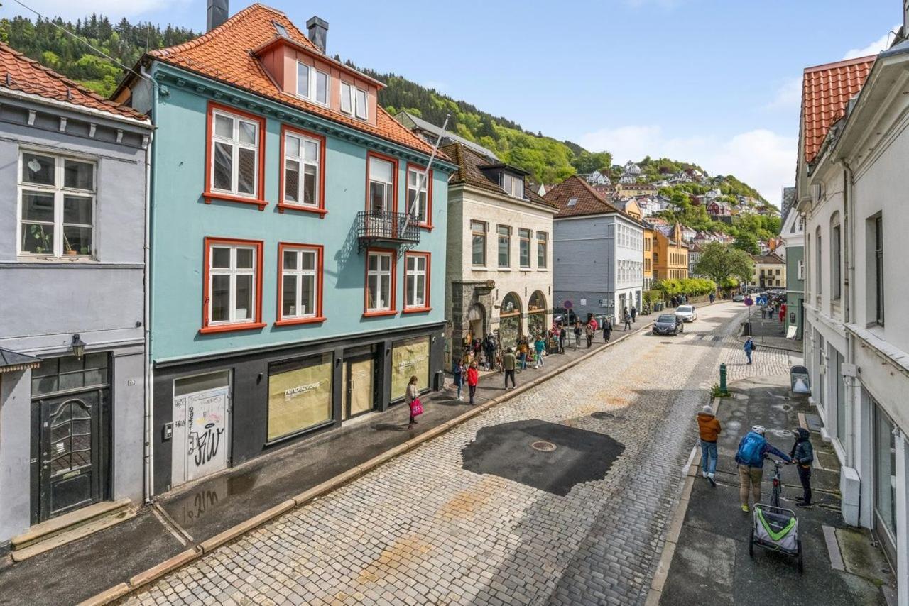 Ferienwohnung Bryggen // Floyen Living Bergen Exterior foto
